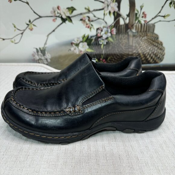 Boc Born Born Concept Men Shoes Black 10 Leather Eric Slip On Comfort Loafers Loafers Slip Ons